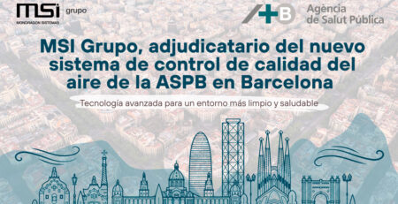MSI Grupo, adjudicatario del nuevo sistema de control de calidad del aire impulsado por la Agencia de Salud Pública de Barcelona (ASPB)